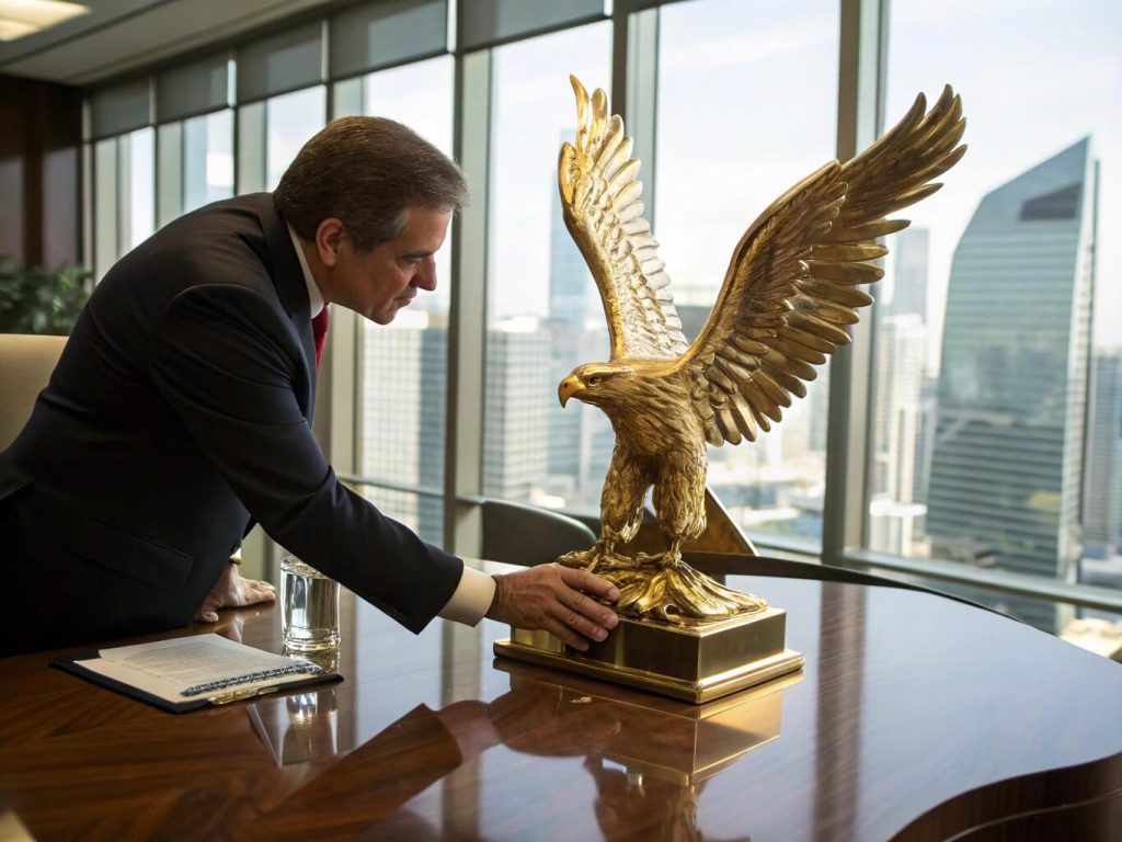 Đại bàng tặng sếp