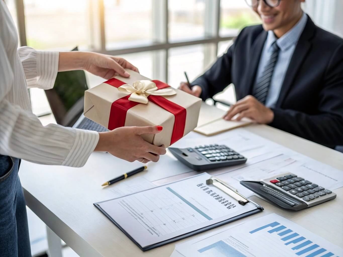 Hóa đơn khi tặng quà: xuất, hạch toán, GTGT đầu ra